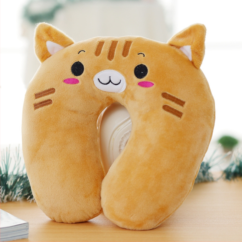 Μαξιλάρι ταξιδιού σε σχήμα U – γέμισμα PP βαμβάκι, πλήρωση 100%, πυρήνας από χημική ίνα, ύφασμα βελούδο, κατάλληλο για ενήλικες