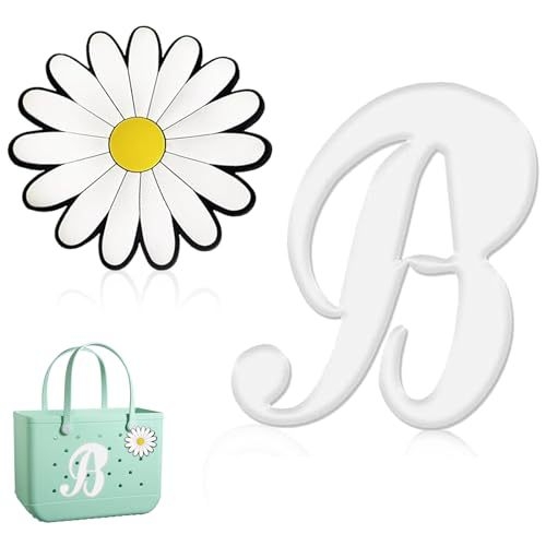 Accesoriu pentru geantă cu inserție gravată cu literă — material: plastic/rezin; vară 2024; funcție: Altceva; categorie: agățare geantă