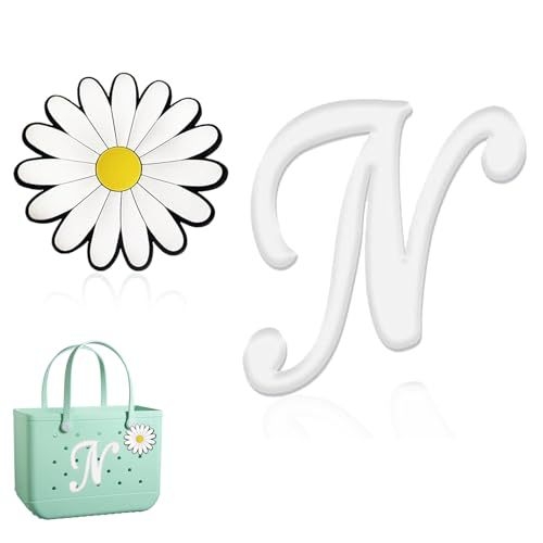 Accesoriu pentru geantă cu inserție gravată cu literă — material: plastic/rezin; vară 2024; funcție: Altceva; categorie: agățare geantă