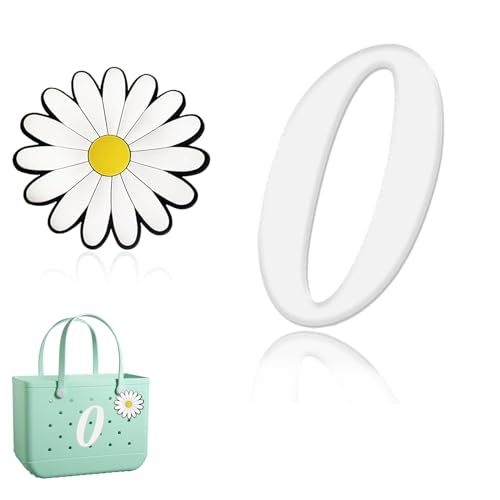 Accesoriu pentru geantă cu inserție gravată cu literă — material: plastic/rezin; vară 2024; funcție: Altceva; categorie: agățare geantă