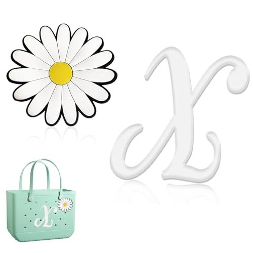 Accesoriu pentru geantă cu inserție gravată cu literă — material: plastic/rezin; vară 2024; funcție: Altceva; categorie: agățare geantă