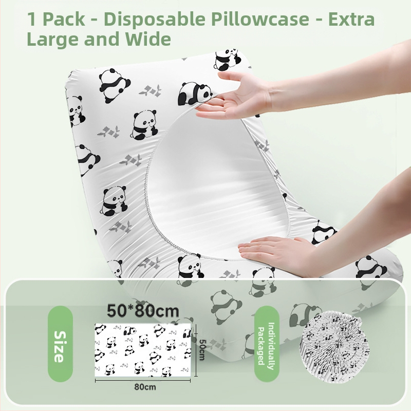 Еднократна калъка за възглавница – комплект за дома и пътуване, плътен нетъкан текстил | Travel You