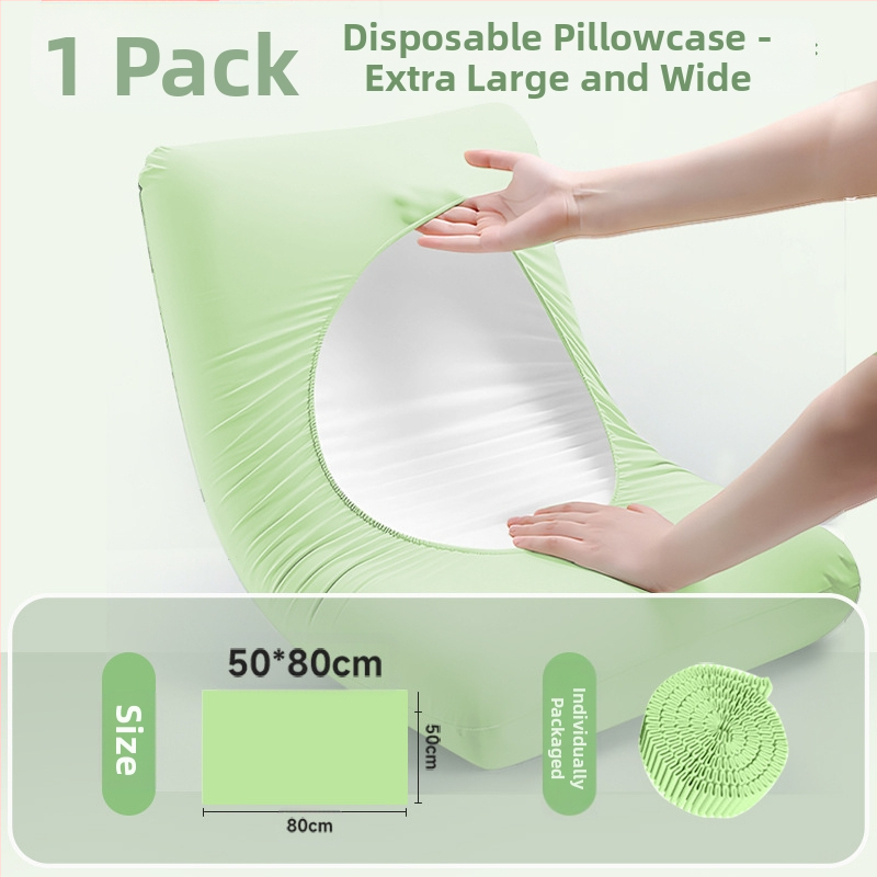 Еднократна калъка за възглавница – комплект за дома и пътуване, плътен нетъкан текстил | Travel You