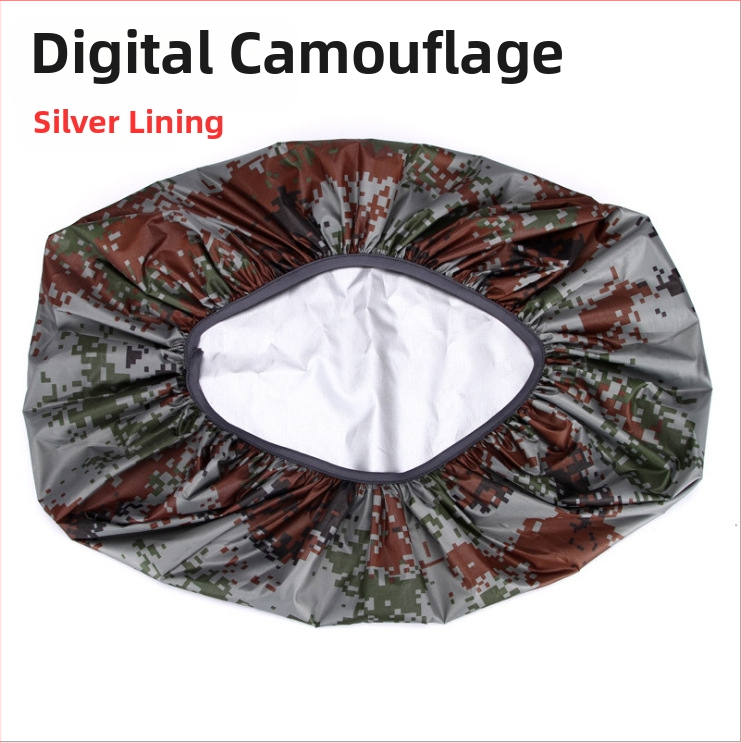 Κάλυμμα βροχής με καμουφλάζ για ορειβατικό σακίδιο – Unisex, κατάλληλο για πεζοπορία, ορειβασία και κατασκήνωση, δυνατότητα λογότυπου