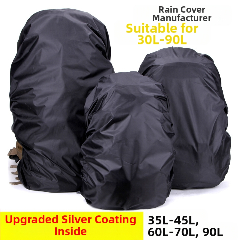 Камуфлажен водоустойчив дъждовен калъф за планинска раница – унисекс, подходящ за походи, катерене и къмпинг, възможност за персонализиране с лого