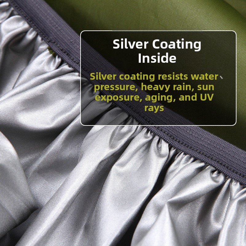 Камуфлажен водоустойчив дъждовен калъф за планинска раница – унисекс, подходящ за походи, катерене и къмпинг, възможност за персонализиране с лого