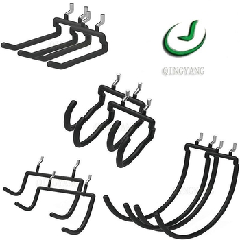 Πίνακας οπών (pegboard) για γραφείο – καθολικός οργανωτής εργαλείων, συμβατός με πίνακα οπών με κυκλικές οπές, απόσταση οπών 2,5 cm, δύο επιλογές τοποθέτησης