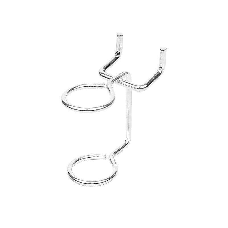 Πίνακας οπών (pegboard) για γραφείο – καθολικός οργανωτής εργαλείων, συμβατός με πίνακα οπών με κυκλικές οπές, απόσταση οπών 2,5 cm, δύο επιλογές τοποθέτησης