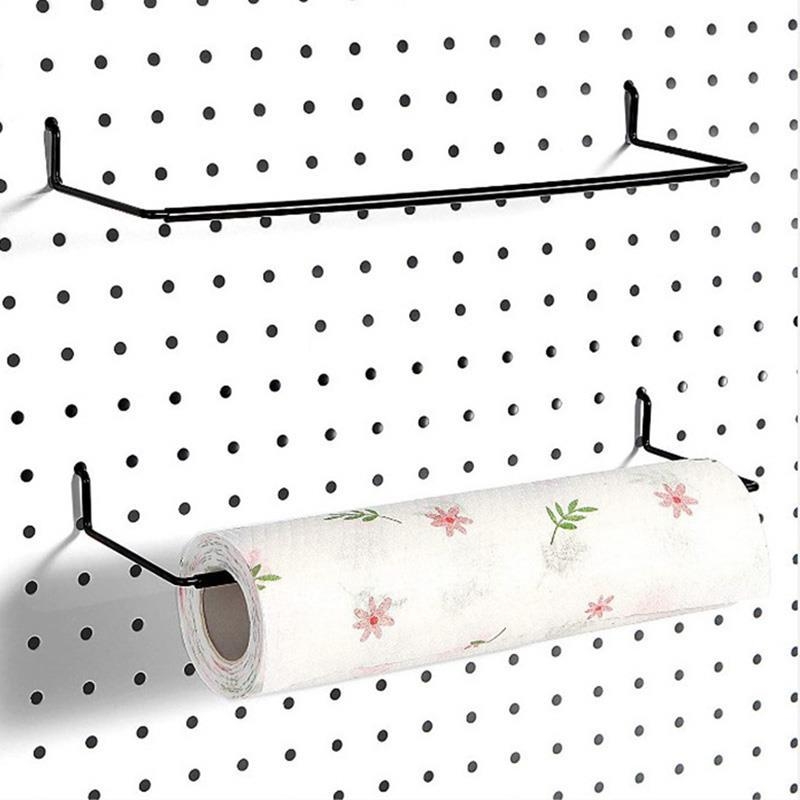 Πίνακας οπών (pegboard) για γραφείο – καθολικός οργανωτής εργαλείων, συμβατός με πίνακα οπών με κυκλικές οπές, απόσταση οπών 2,5 cm, δύο επιλογές τοποθέτησης