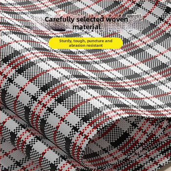 Τσάντα ταξιδιού σε κυβοειδές σχήμα, πλεγμένο ύφασμα, ιαπωνικού στυλ, πολυλειτουργική