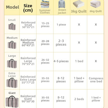 Τσάντα ταξιδιού σε κυβοειδές σχήμα, πλεγμένο ύφασμα, ιαπωνικού στυλ, πολυλειτουργική