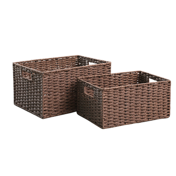 Πλεκτή καλαθούλα γραφείου αποθήκευσης – Πολυχρησικός φορητός οργανωτής, 9 L χωρητικότητα, ιαπωνικό στυλ