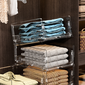 Κάδος αποθήκευσης ντουλάπας με συρόμενα συρτάρια, πλαστικός, μοντέλο WYS8319A-8320, ιαπωνικό στυλ, κυκλοφόρησε το 2019, συσκευασία 15 τεμάχια