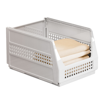 Κάδος αποθήκευσης ρούχων ντουλάπας με πολλαπλά επίπεδα και συρόμενο μηχανισμό — μοντέλο 9615, πλαστικό, μοντέρνο μινιμαλιστικό στυλ