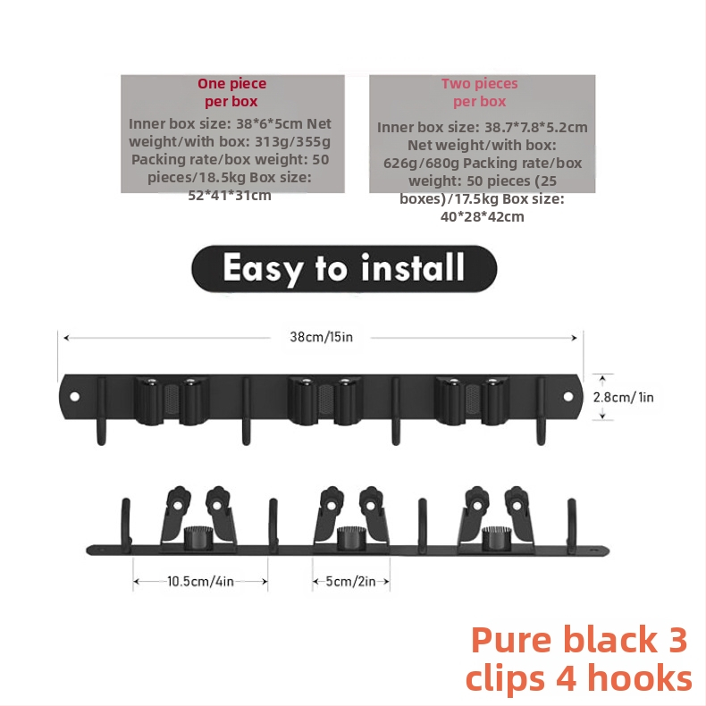 Ανοξείδωτος χάλυβας χωρίς διάτρηση – κρεμάστρα σφουγγαρίστρας και ράγα τοίχου, γυαλισμένη επιφάνεια, CE πιστοποίηση (Αριθμός Πιστοποιητικού C211028051001-1)