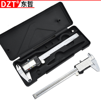 Ψηφιακό caliper από ανοξείδωτο ατσάλι, βιομηχανικής ποιότητας, διπλή κλίμακα μέτρων και ιντσών