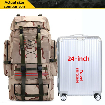 Ανδρικό σακίδιο για υπαίθριο ταξίδι μεγάλης χωρητικότητας, ακρυλικό υλικό, συμβατό με φορητό υπολογιστή 16 ιντσών, επένδυση Oxford