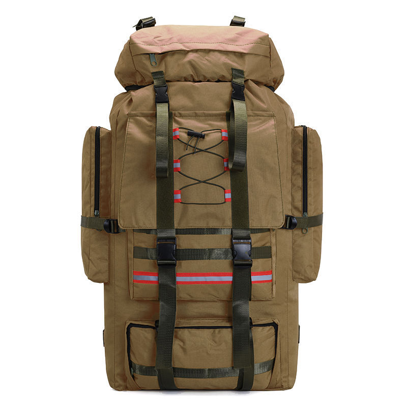 Férfiaknak készült hátizsák kültéri utazásokhoz, nagy kapacitású, akril anyag, illeszkedik 16 hüvelykes laptophoz, Oxford bélés