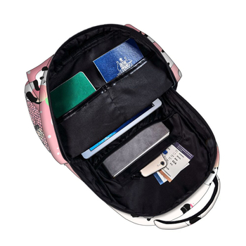 Πολυεστερική τσάντα Panda με πολλαπλά διαμερίσματα, ελαφριά, μεγάλη χωρητικότητα