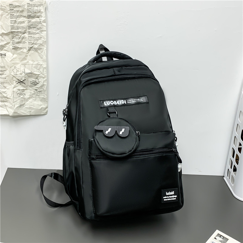 Harajuku stílusú hátizsák, 20–35L, 14 inch laptophoz, Magas minőségű kompozit anyag, Légpárnás vállpántok