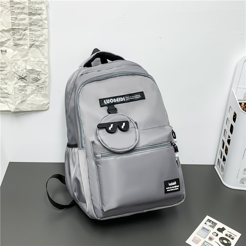 Harajuku stílusú hátizsák, 20–35L, 14 inch laptophoz, Magas minőségű kompozit anyag, Légpárnás vállpántok