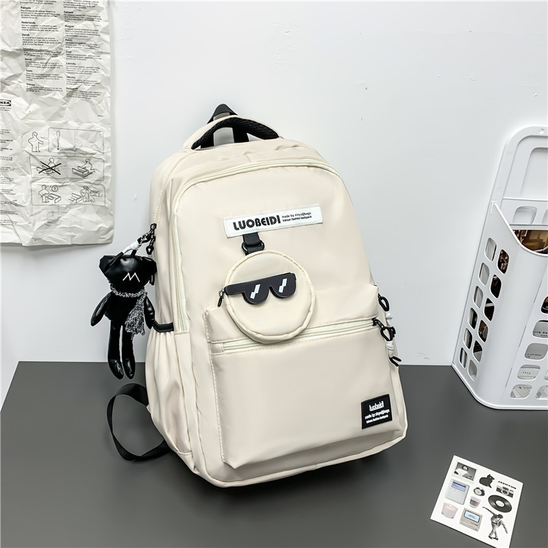 Harajuku stílusú hátizsák, 20–35L, 14 inch laptophoz, Magas minőségű kompozit anyag, Légpárnás vállpántok