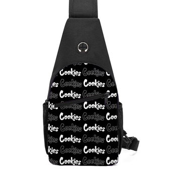 Мъжка чанта през рамо в уличен стил — Oxford cloth, подплата полиестер, модел с букви