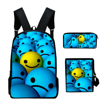Σετ παιδικής σχολικής τσάντας από πολυεστέρα με εργονομικό πίσω πάνελ για μείωση βάρους, αναπνεύσιμο, αδιάβροχο και ανθεκτικό, χωρητικότητα κάτω από 20 λίτρα, με μοτίβα anime καρτούν, περιλαμβάνει θήκη μολυβιών