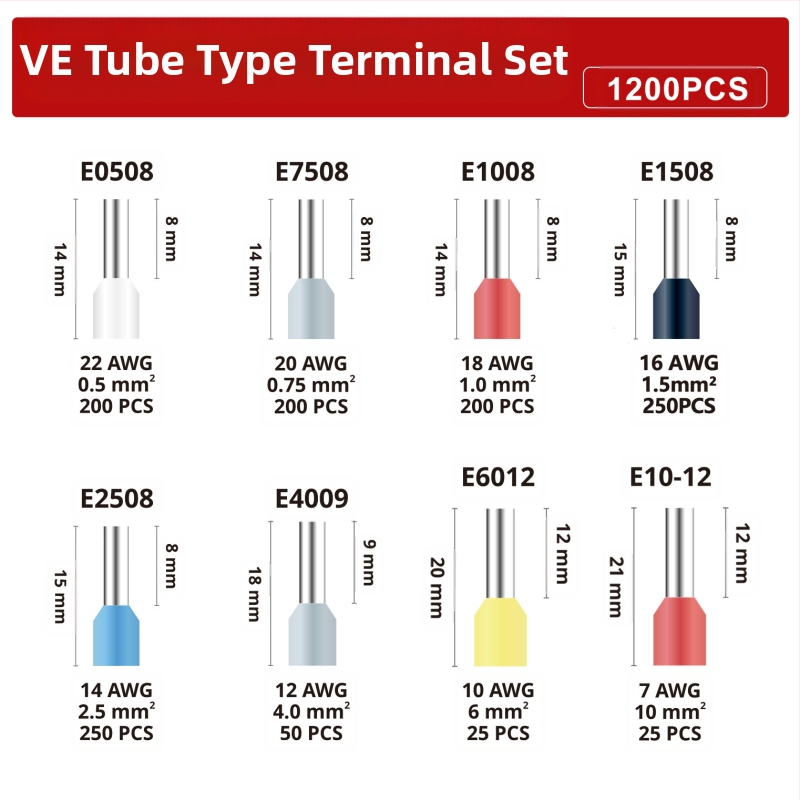 SANJIANG тръбни терминални клещи за кримпинг с ratchet – спестяващи усилия, 45# стомана, 670 g