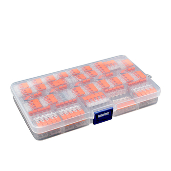 KV-412 Комплект от 75 клеми за бързо свързване на проводници