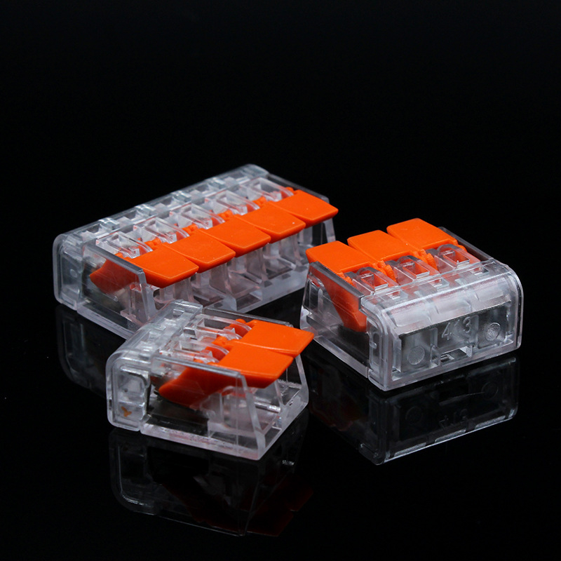 KV-412 Комплект от 75 клеми за бързо свързване на проводници