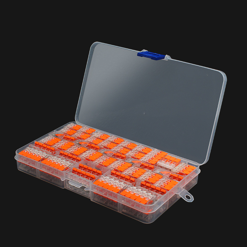 KV-412 Комплект от 75 клеми за бързо свързване на проводници