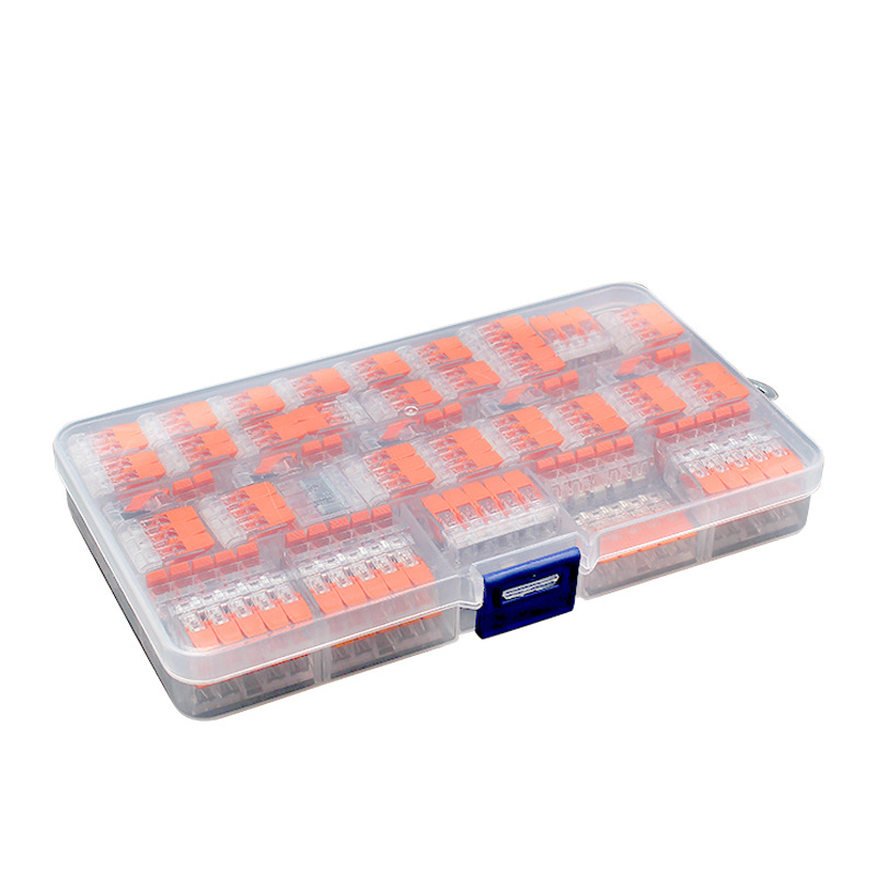 KV-412 Комплект от 75 клеми за бързо свързване на проводници