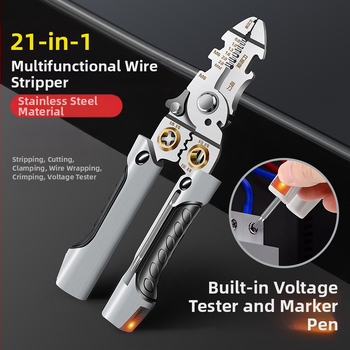 Z Πολυλειτουργικός ηλεκτρικός δοκιμαστής-στυλό με τσιμπίτσες για τράβηγμα και αποξήλωση καλωδίων | Βάρος 0.2