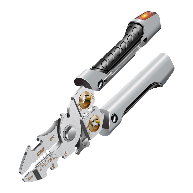 Z Πολυλειτουργικός ηλεκτρικός δοκιμαστής-στυλό με τσιμπίτσες για τράβηγμα και αποξήλωση καλωδίων | Βάρος 0.2