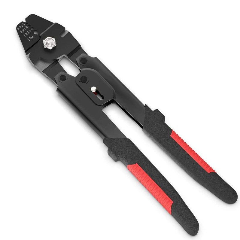 Aliuminio 8 formos krimpavimo įrankis vielos lynui, darbo taupymas, M2.0