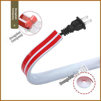 Λωρίδα προστασίας καλωδίων από καουτσούκ, αυτοκόλλητη μόνωση δαπέδου, κανάλι διαχείρισης οικιακών καλωδίων, παχυσμένη και ευρύτερη, σχήματος D, Προέλευση Χεμπέ Ξίνγκταϊ