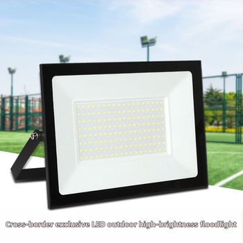 Keret nélküli LED reflektor kültéri világításhoz, 50W/100W/200W, IP65, 220V, alumínium ház