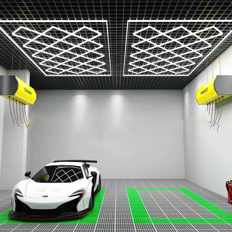 LED T5 Λαμπτήρας Πλυντηρίου Αυτοκινήτων με Στήριγμα, 324W, 6500 lm, 220V, PF 0.6, 3000h