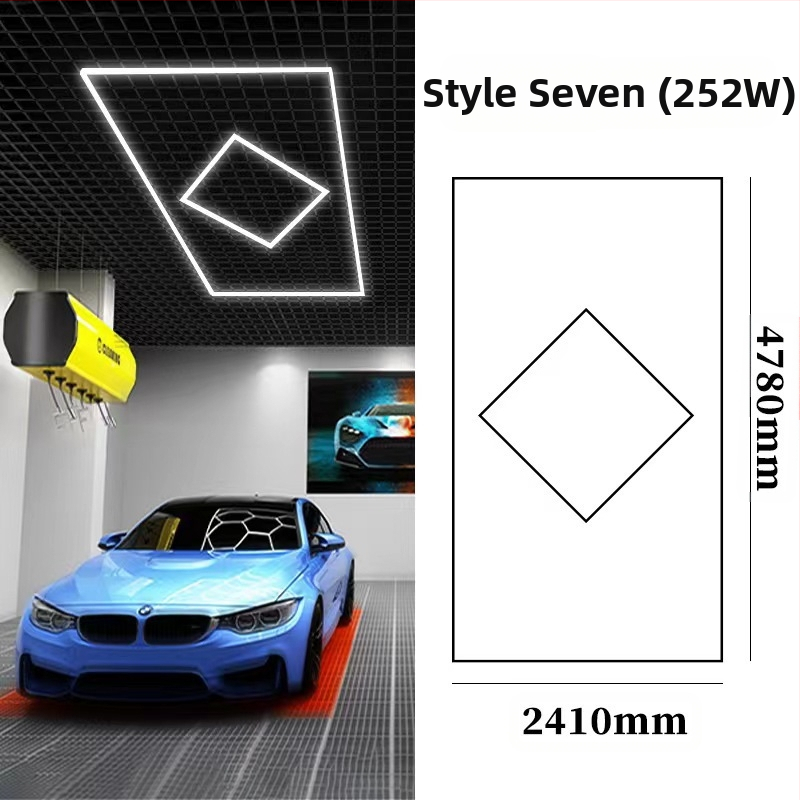 LED T5 Λαμπτήρας Πλυντηρίου Αυτοκινήτων με Στήριγμα, 324W, 6500 lm, 220V, PF 0.6, 3000h