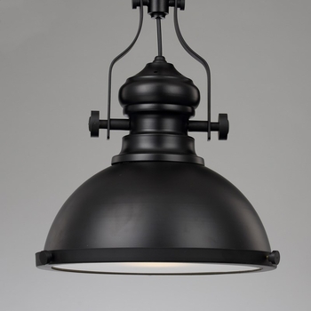 Μεταλλικός κρεμαστός πολυέλαινας με LED φως, Μοντέλο 6165, 1 κεφαλή, ρυθμιζόμενο ύψος 0.6, 220V, πιστοποίηση 3C