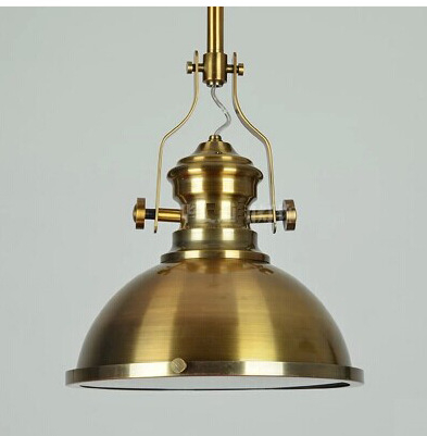 Μεταλλικός κρεμαστός πολυέλαινας με LED φως, Μοντέλο 6165, 1 κεφαλή, ρυθμιζόμενο ύψος 0.6, 220V, πιστοποίηση 3C