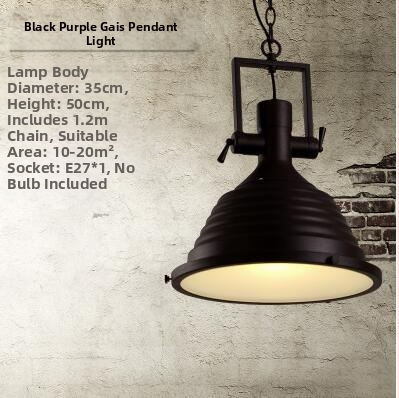 Μεταλλικός κρεμαστός πολυέλαινας με LED φως, Μοντέλο 6165, 1 κεφαλή, ρυθμιζόμενο ύψος 0.6, 220V, πιστοποίηση 3C