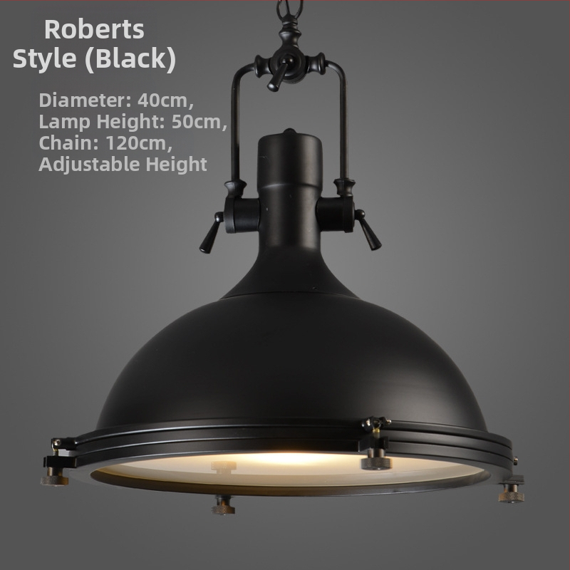 Μεταλλικός κρεμαστός πολυέλαινας με LED φως, Μοντέλο 6165, 1 κεφαλή, ρυθμιζόμενο ύψος 0.6, 220V, πιστοποίηση 3C