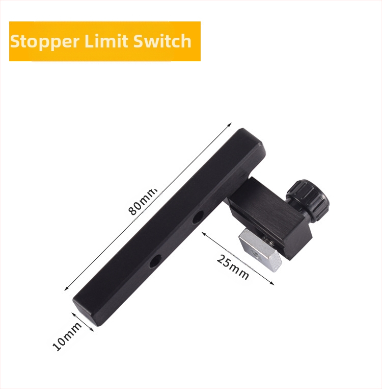 Enlightenment Μεγάλος γωνιακός οδηγός ώθησης για ξυλουργική – Ατσάλι, κατάλληλο για τραπεζοπριόνι και κυκλικό πριόνι με λωρίδες