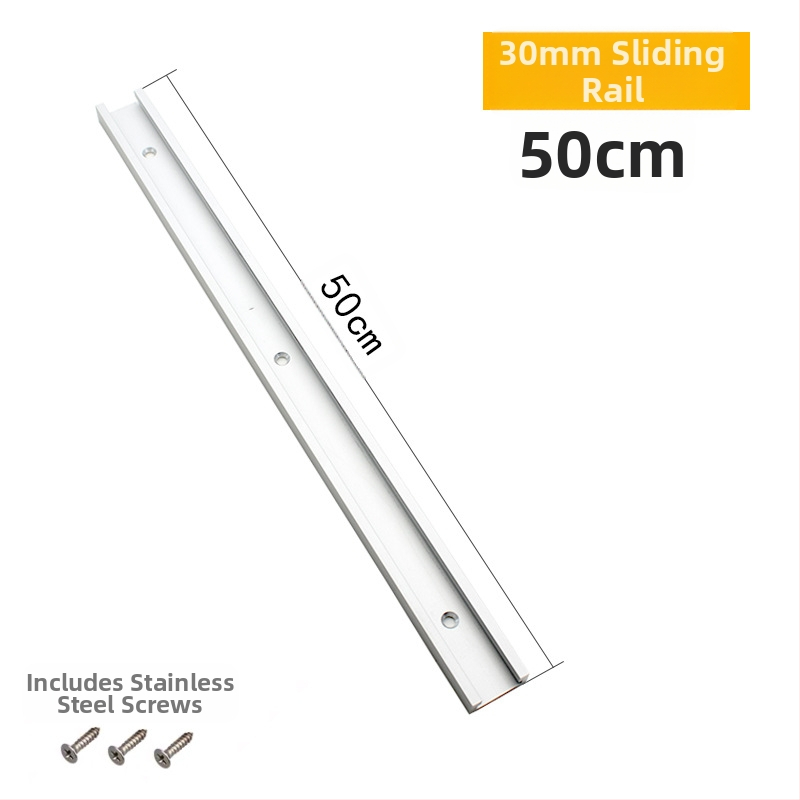 Enlightenment Μεγάλος γωνιακός οδηγός ώθησης για ξυλουργική – Ατσάλι, κατάλληλο για τραπεζοπριόνι και κυκλικό πριόνι με λωρίδες