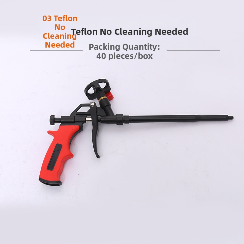 Όπλο αφρού κόλλας | υλικό: κράμα-πλαστικό; μέγιστη πίεση εξόδου: 1; μέγιστη ροή: 2; βέλτιστη απόσταση ψεκασμού: 3; πλάτος ψεκασμού: 4