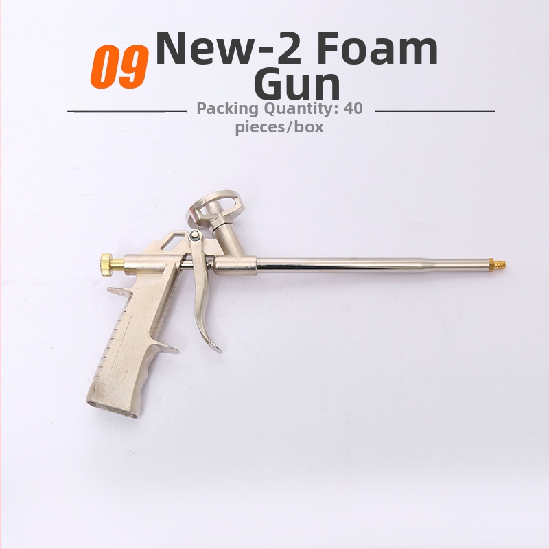 Όπλο αφρού κόλλας | υλικό: κράμα-πλαστικό; μέγιστη πίεση εξόδου: 1; μέγιστη ροή: 2; βέλτιστη απόσταση ψεκασμού: 3; πλάτος ψεκασμού: 4