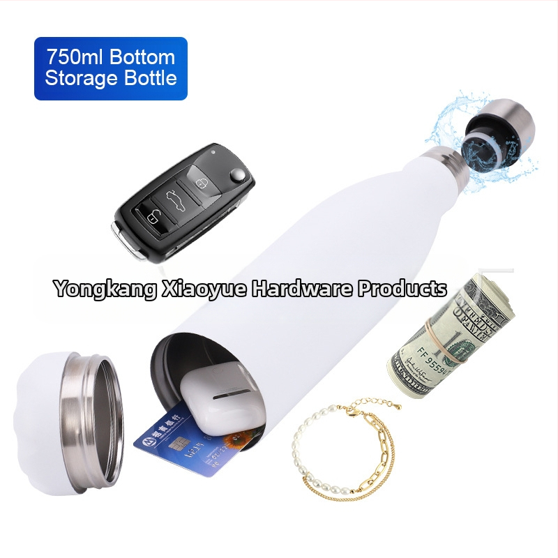 Θερμός κύπελλο με αποσπώμενο κάτω μέρος, εσωτερικό από ανοξείδωτο χάλυβα 304, εξωτερικό από ανοξείδωτο χάλυβα 201, μόνωση κενού 6–12 ώρες, φορητό