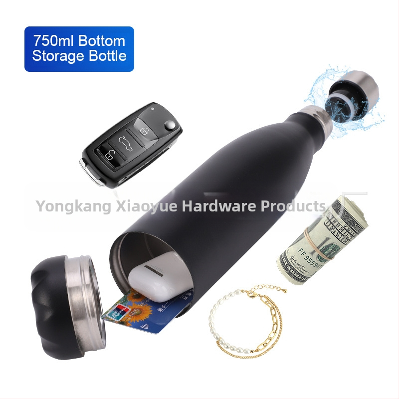 Θερμός κύπελλο με αποσπώμενο κάτω μέρος, εσωτερικό από ανοξείδωτο χάλυβα 304, εξωτερικό από ανοξείδωτο χάλυβα 201, μόνωση κενού 6–12 ώρες, φορητό